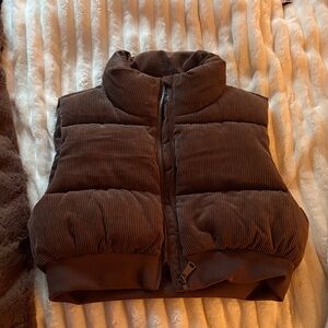 Ci Sono Chocolate Brown Kids Vest